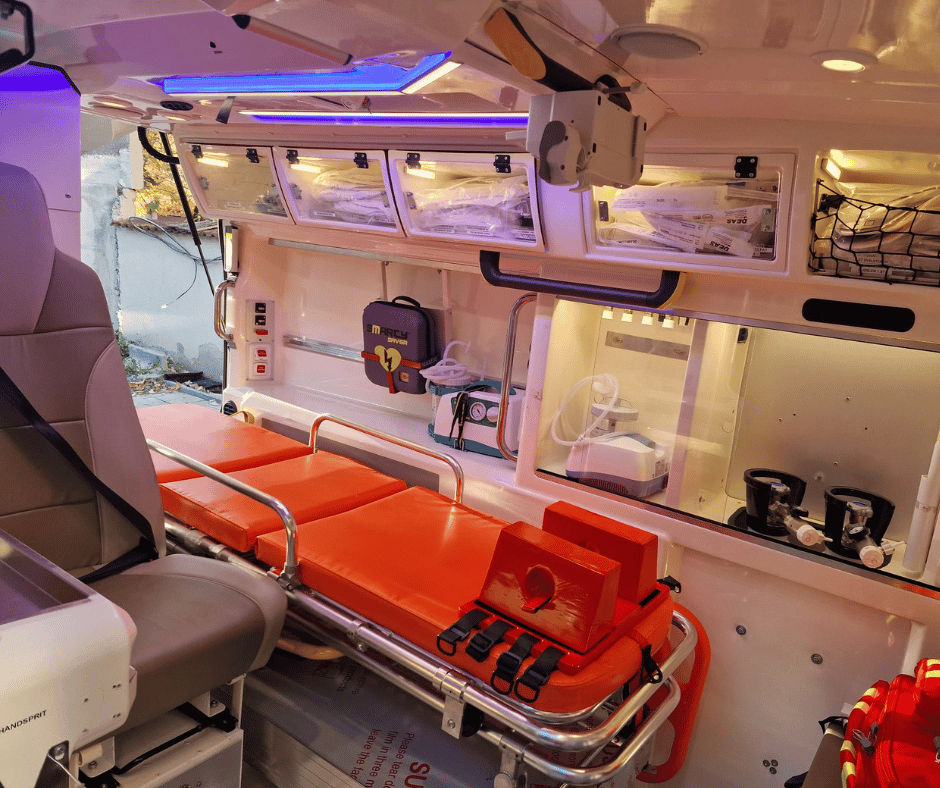 Targa ambulanta privata